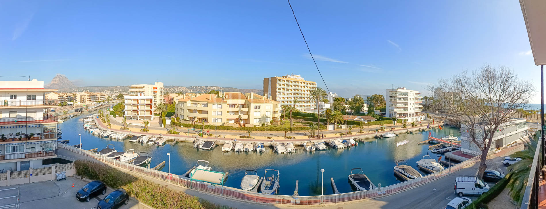 Exklusiv renovierte Wohnung mit Blick auf das Meer und den Canal de la Fontana
