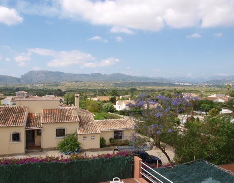 Villa mit Blick auf das Tal in die Montgo Javea