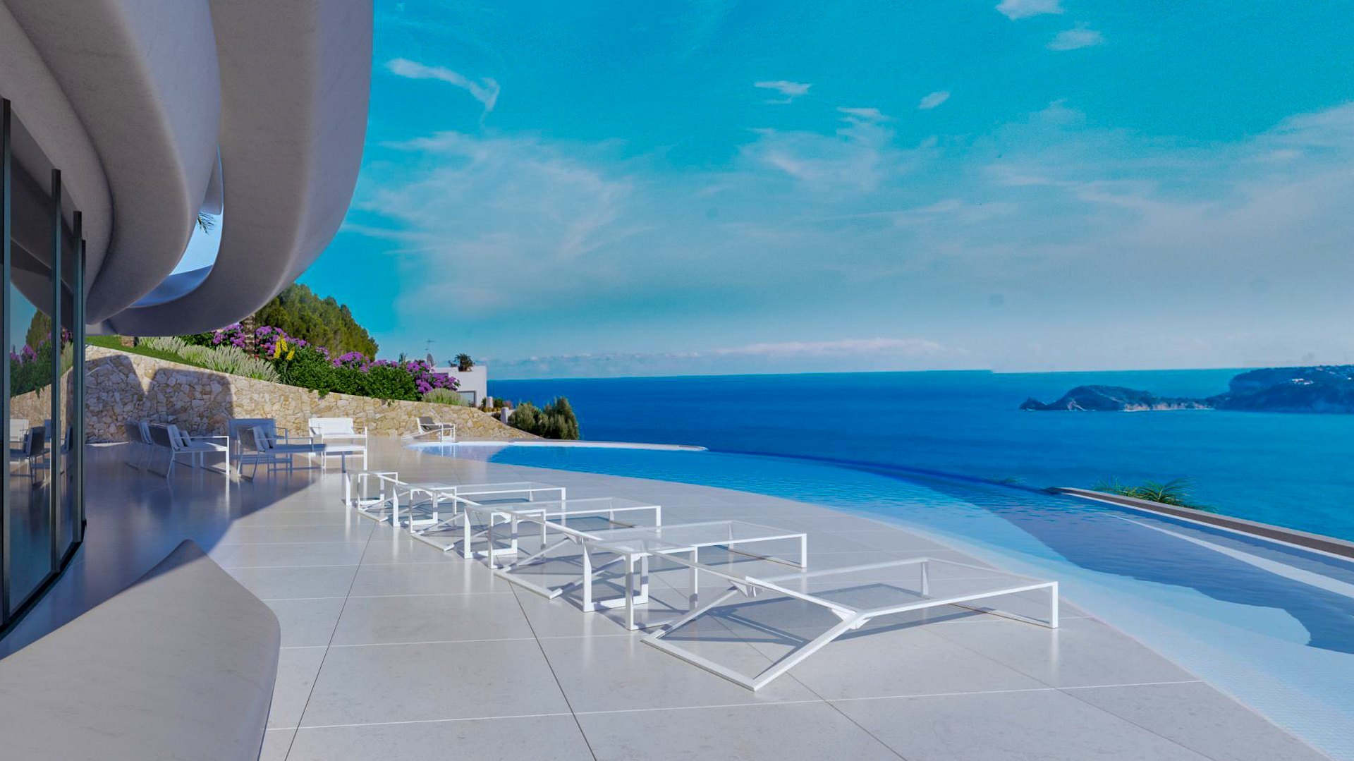 Spektakuläre Villa mit Meerblick zu verkaufen in Javea
