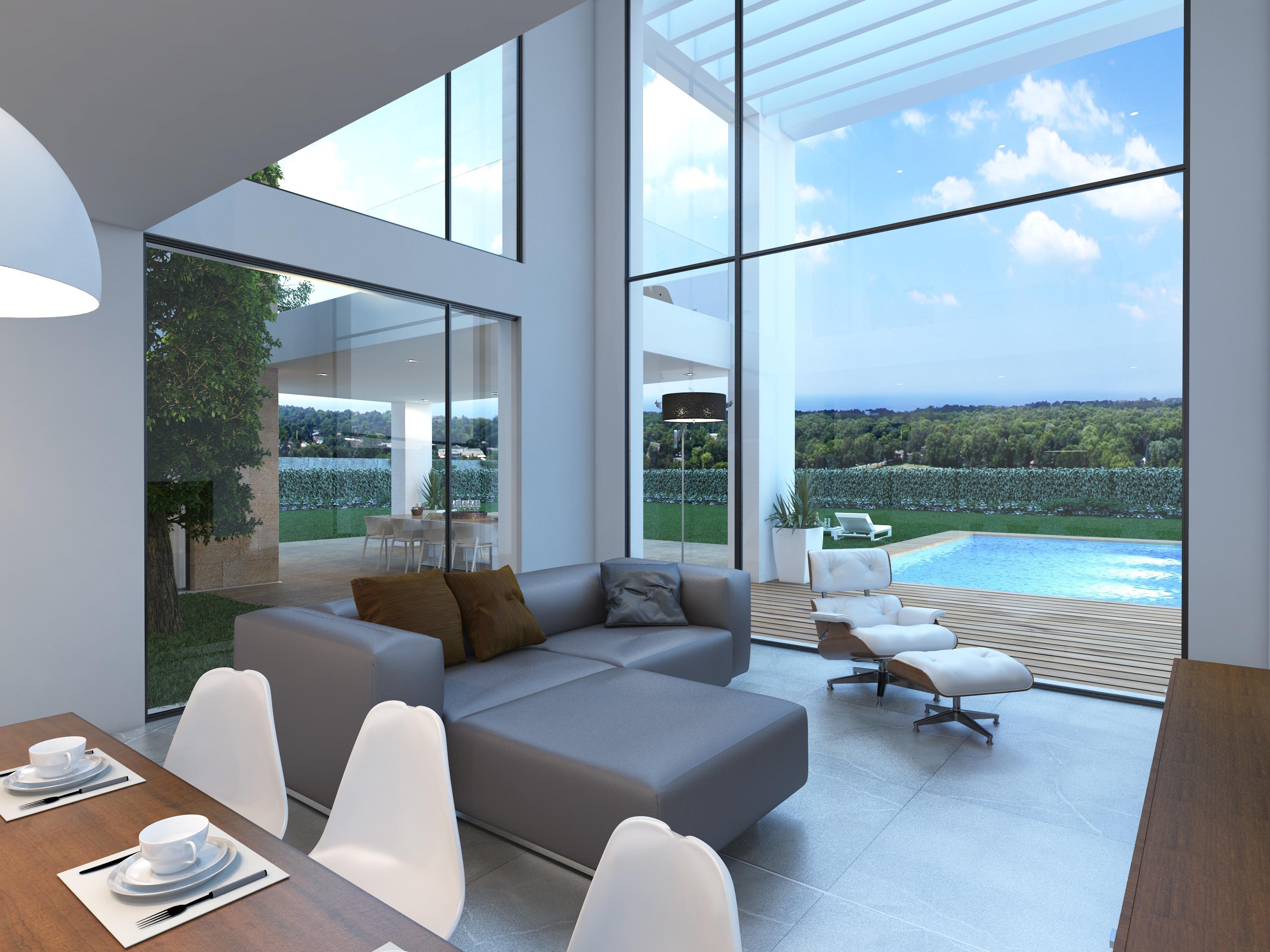 Moderne Villa auf dem Projekt in Javea